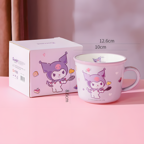 Kuromi Porcelain Set 4 Pcs